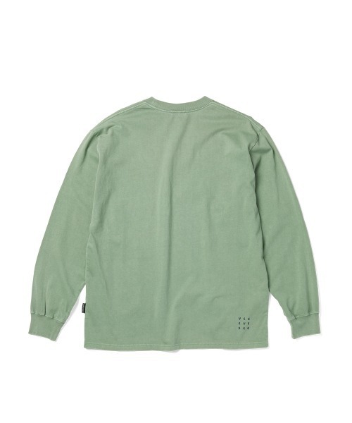 YESEYESEE(イエスアイシー)の「Pigment C-Logo L/S(Tシャツ/カットソー・メンズ・チャコール/グリーン/ブラウン・XL/L/M/S)」の21枚目の写真