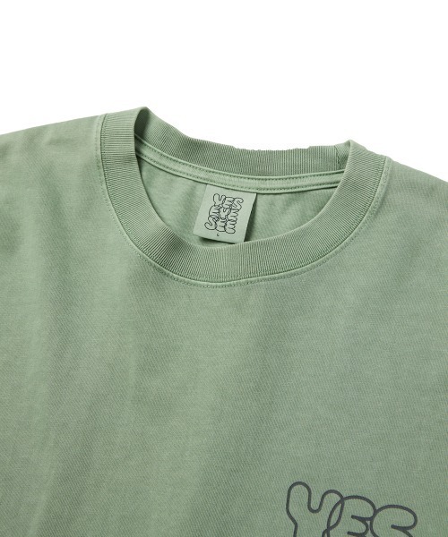 YESEYESEE(イエスアイシー)の「Pigment C-Logo L/S(Tシャツ/カットソー・メンズ・チャコール/グリーン/ブラウン・XL/L/M/S)」の22枚目の写真