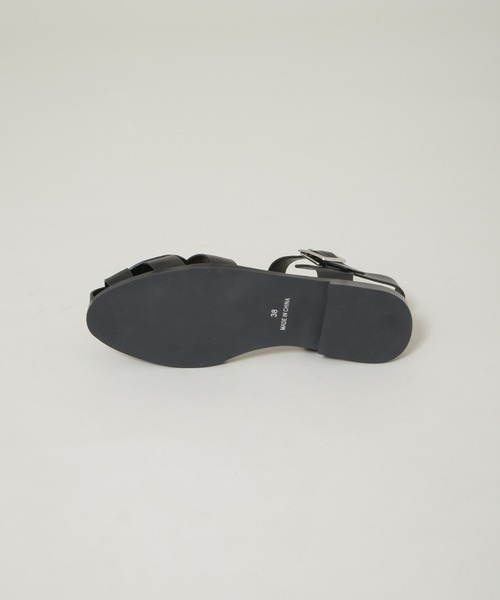 NANO universe（ナノユニバース）の「グルカサンダル（サンダル・レディース・ホワイト/ブラック・38/37/36）」の7枚目の写真