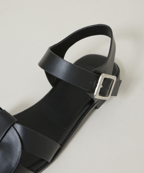 NANO universe（ナノユニバース）の「グルカサンダル（サンダル・レディース・ホワイト/ブラック・38/37/36）」の10枚目の写真