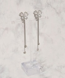 TONE SELECT GOODS | 【float】クリスタル バタフライ ロング ドロップ イヤリング(イヤリング)