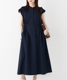 SHIPS Colors（シップス カラーズ）の「SHIPS Colors:〈手洗い可能〉プリーツ デザイン シャツ ワンピース2◆（ワンピース）」