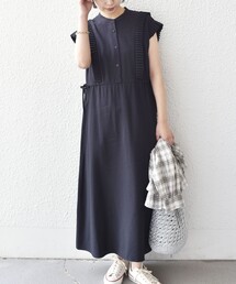 SHIPS Colors（シップス カラーズ）の「SHIPS Colors:〈手洗い可能〉プリーツ デザイン シャツ ワンピース2◆（ワンピース）」