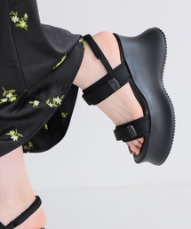 HUNTER》U CITY REBEL NEO LEATHER BUCKLE SANDAL（サンダル）｜HUNTER