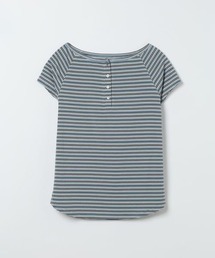 JEANASIS | マルチボーダーヘンリーSS TEE/670824(Tシャツ/カットソー)