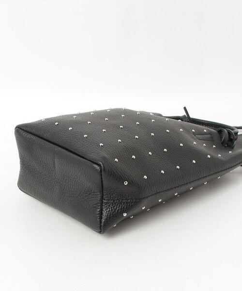 ROSE BUD（ローズバッド）の「(MILLELA FIRENZE)STUDS MINI TOTE BAG（トートバッグ・レディース・ブラック・ONE SIZE）」の3枚目の写真