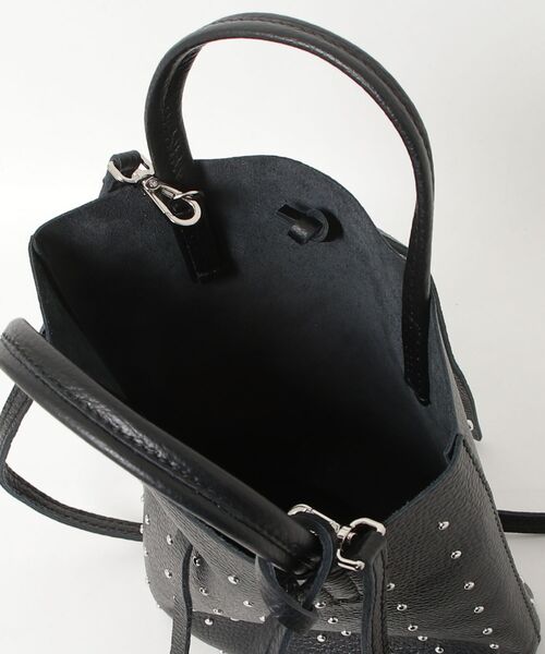 ROSE BUD（ローズバッド）の「(MILLELA FIRENZE)STUDS MINI TOTE BAG（トートバッグ・レディース・ブラック・ONE SIZE）」の4枚目の写真