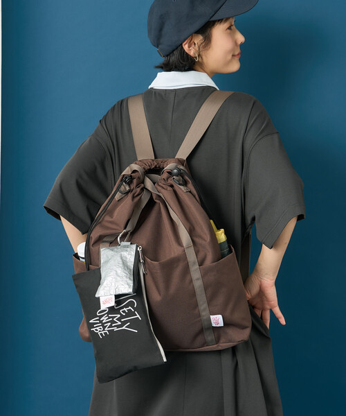 FREAK'S STORE(フリークスストア)の「藤本美貴 × FREAK'S STORE/フリークスストア 【セットアイテム】メッセージ ロゴ ポーチセット(ポーチ・レディース・ブラック/ピンク/レモンイエロー/ブルー・ONE SIZE)」の7枚目の写真