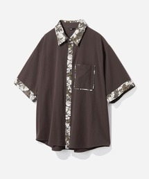 HARE | 【接触冷感】ジャガードクレリックシャツ(HARE)(シャツ/ブラウス)