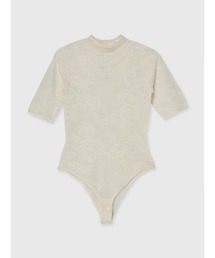 anuans | ニットレースボディスーツ(その他トップス)