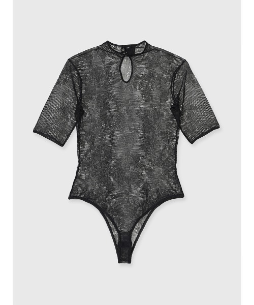 anuans（アニュアンス）の「ニットレースボディスーツ（その他トップス・レディース・ライトベージュ/ブラック・FREE）」の15枚目の写真