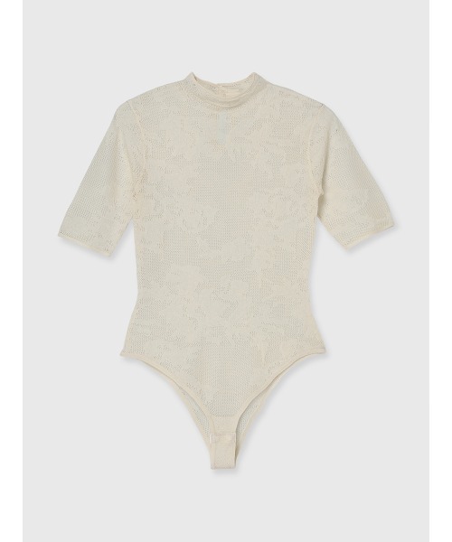 anuans（アニュアンス）の「ニットレースボディスーツ（その他トップス・レディース・ライトベージュ/ブラック・FREE）」の16枚目の写真