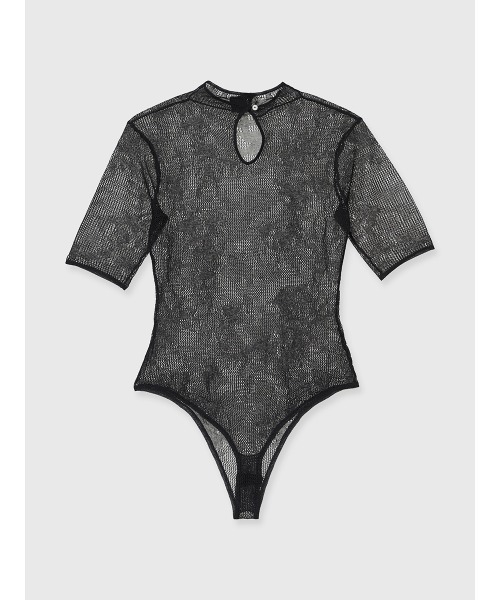 anuans（アニュアンス）の「ニットレースボディスーツ（その他トップス・レディース・ライトベージュ/ブラック・FREE）」の17枚目の写真