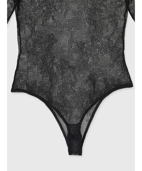 anuans（アニュアンス）の「ニットレースボディスーツ（その他トップス・レディース・ライトベージュ/ブラック・FREE）」の20枚目の写真