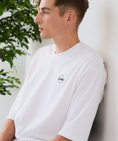 LB/S (エルビーエス)の「【ZERO STAIN/ゼロステイン】汗染みの目立ちにくいTシャツ ZEROSTAIN ロゴ アニマル バックプリント オーバーサイズTシャツ 防汚 UVカット 綿タッチ・厚手(Tシャツ/カットソー・メンズ・ブラック系その他2/ブルー系その他/ホワイト系その他/ホワイト系その他2・X-LARGE/LARGE/MEDIUM)」の15枚目の写真