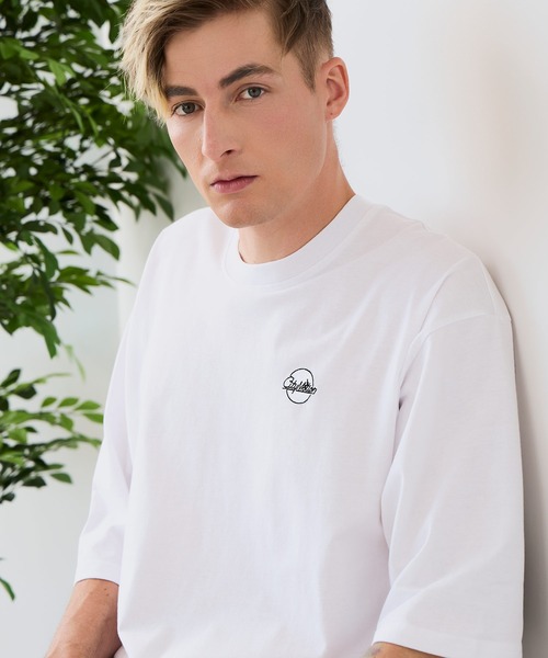 LB/S (エルビーエス)の「【ZERO STAIN/ゼロステイン】汗染みの目立ちにくいTシャツ ZEROSTAIN ロゴ アニマル バックプリント オーバーサイズTシャツ 防汚 UVカット 綿タッチ・厚手(Tシャツ/カットソー・メンズ・ブラック系その他2/ブルー系その他/ホワイト系その他/ホワイト系その他2・X-LARGE/LARGE/MEDIUM)」の17枚目の写真