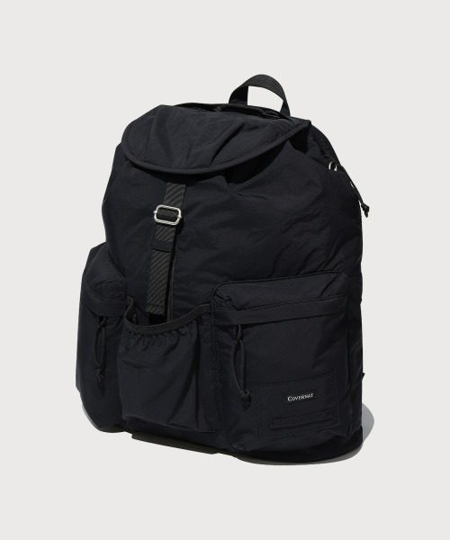 COVERNAT（カバーナット）の「[SOOBIN着用] FLAP DAILY BACKPACK（バックパック/リュック・メンズ・ネイビー/ブラック・FREE）」の5枚目の写真