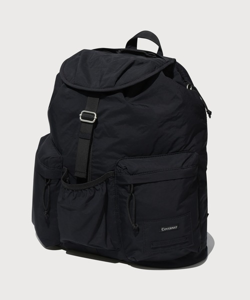 COVERNAT（カバーナット）の「[SOOBIN着用] FLAP DAILY BACKPACK（バックパック/リュック・メンズ・ネイビー/ブラック・FREE）」の11枚目の写真