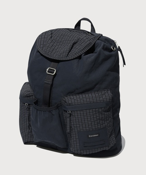 COVERNAT（カバーナット）の「[SOOBIN着用] FLAP DAILY BACKPACK（バックパック/リュック・メンズ・ネイビー/ブラック・FREE）」の20枚目の写真