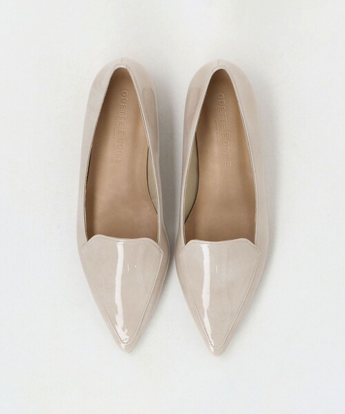 ODETTE E ODILE（オデットエオディール）の「R ポインテッドモカ フラット20◎↑（パンプス・レディース・シルバー/ブラック/ベージュ・23cm/24.5cm/23.5cm/25cm/22cm/24cm/22.5cm）」の5枚目の写真