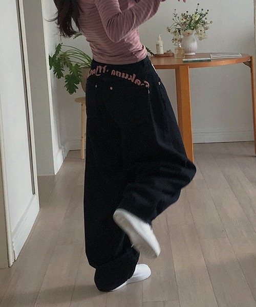 HALEY PESCA(ヘーリーペスカ)の「HALEY PESCA/バックポイントデニムパンツ(デニムパンツ・レディース・ブラック・LARGE/MEDIUM/SMALL)」の15枚目の写真