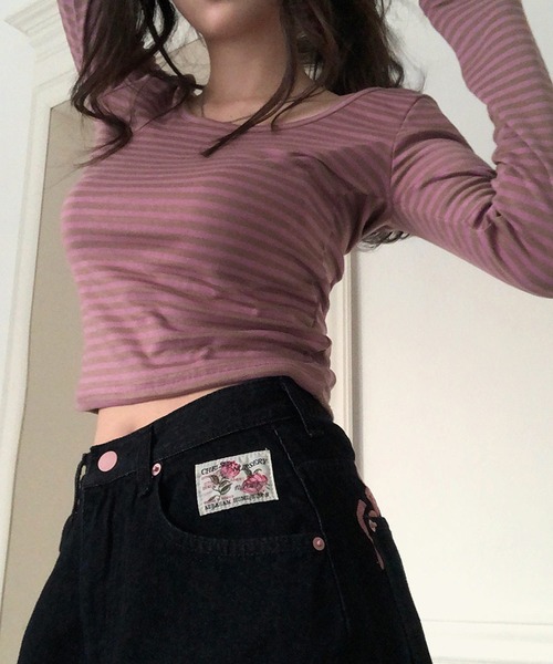 HALEY PESCA(ヘーリーペスカ)の「HALEY PESCA/バックポイントデニムパンツ(デニムパンツ・レディース・ブラック・LARGE/MEDIUM/SMALL)」の18枚目の写真