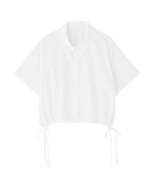 PROPORTION BODY DRESSING(プロポーションボディドレッシング)の「<E>ドロスト半袖シャツ / 1216117400(シャツ/ブラウス・レディース・ブルー/ホワイト/ブルー系その他・FREE)」の6枚目の写真