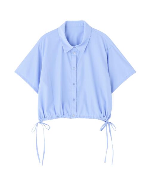 PROPORTION BODY DRESSING(プロポーションボディドレッシング)の「<E>ドロスト半袖シャツ / 1216117400(シャツ/ブラウス・レディース・ブルー/ホワイト/ブルー系その他・FREE)」の13枚目の写真