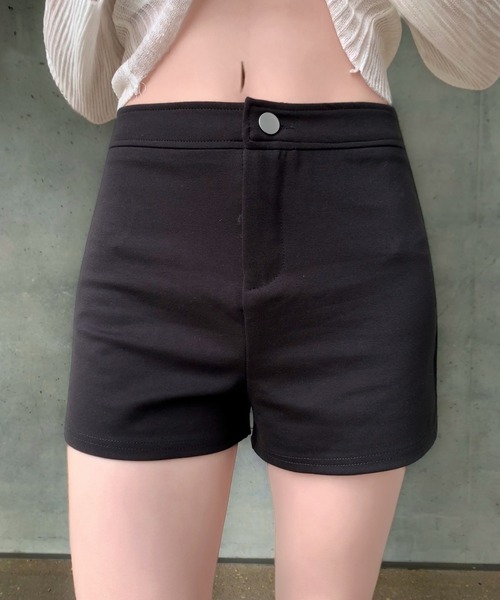 ハイウエスト 美脚 シンプルショートパンツ（その他パンツ）｜VEILA