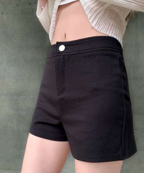 セール】ハイウエスト 美脚 シンプルショートパンツ（その他パンツ