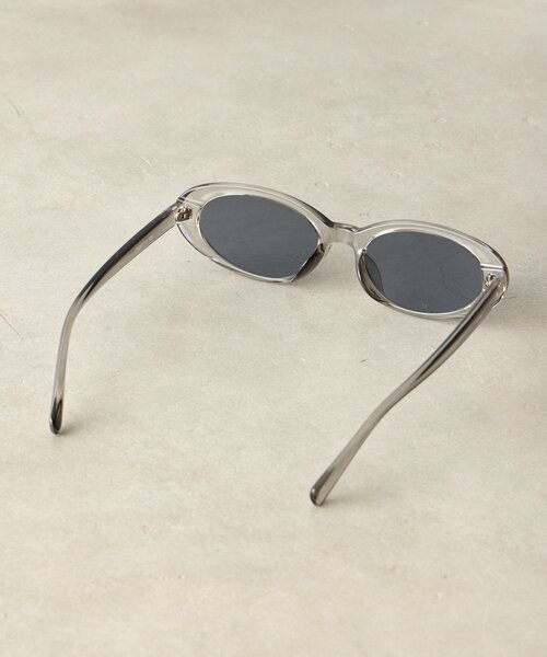 BIRTHDAY BAR（バースデイバー）の「オーバルサングラス（サングラス・レディース・クリア/ブラック・0）」の8枚目の写真