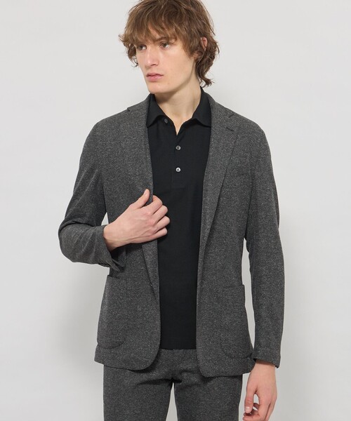 セール】【L】【WEB・一部店舗限定】【BREASY JACKET】メランジ