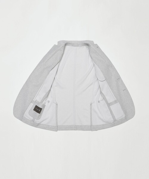 MACKINTOSH LONDON(マッキントッシュ ロンドン)の「【WEB・一部店舗限定】【BREASY JACKET】メランジメッシュジャージーセットアップジャケット(テーラードジャケット・メンズ・グレー/ネイビー/グレー系その他2・38/42/40)」の13枚目の写真