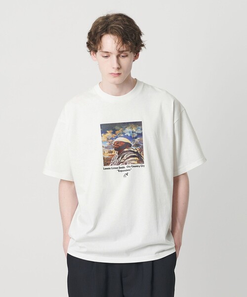 CITY COUNTRY CITY(シティーカントリーシティー)の「<CITY COUNTRY CITY×LONNIE LISTON SMITH>EXPANSIONS Tシャツ(Tシャツ/カットソー・メンズ・ホワイト・XL/M/L)」の1枚目の写真