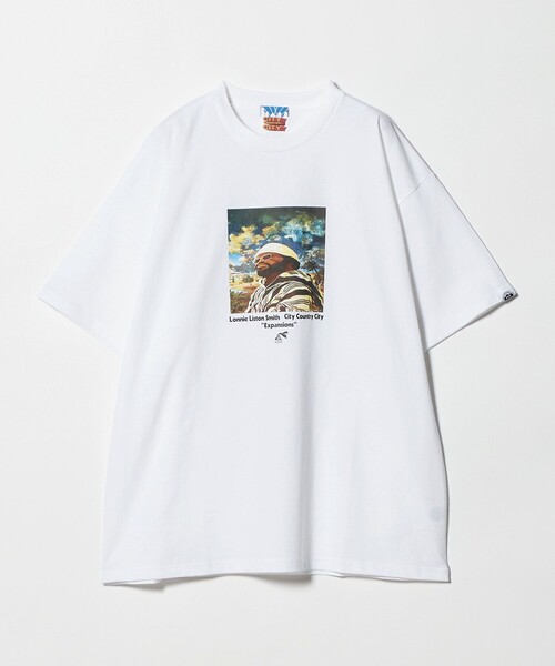 CITY COUNTRY CITY(シティーカントリーシティー)の「<CITY COUNTRY CITY×LONNIE LISTON SMITH>EXPANSIONS Tシャツ(Tシャツ/カットソー・メンズ・ホワイト・XL/M/L)」の11枚目の写真