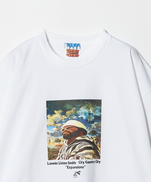 CITY COUNTRY CITY(シティーカントリーシティー)の「<CITY COUNTRY CITY×LONNIE LISTON SMITH>EXPANSIONS Tシャツ(Tシャツ/カットソー・メンズ・ホワイト・XL/M/L)」の9枚目の写真