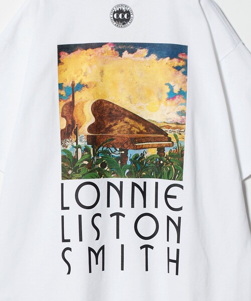CITY COUNTRY CITY(シティーカントリーシティー)の「<CITY COUNTRY CITY×LONNIE LISTON SMITH>EXPANSIONS Tシャツ(Tシャツ/カットソー・メンズ・ホワイト・XL/M/L)」の5枚目の写真