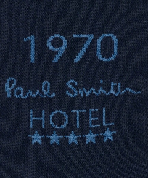 Paul Smith(ポールスミス)の「“Hotel Keyring” ミディアムソックス【160645 MD2】(ソックス/靴下・メンズ・ダークブラウン/ネイビー・25-27)」の6枚目の写真