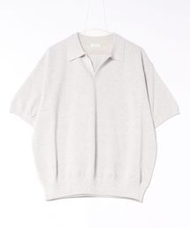 crepuscule（クレプスキュール）の「crepuscule | 鹿の子 スキッパーポロシャツ MEN（ポロシャツ）」