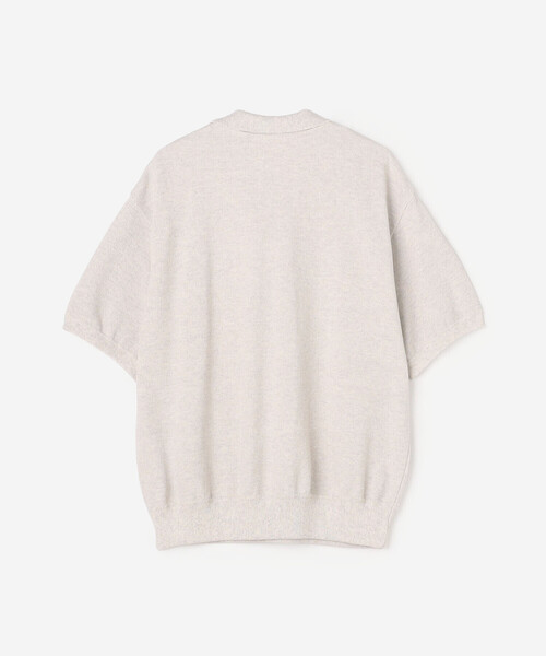 crepuscule(クレプスキュール)の「crepuscule | 鹿の子 スキッパーポロシャツ MEN(ポロシャツ・メンズ・オートミール/グレー系その他/ブラウン系その他・2/1)」の11枚目の写真
