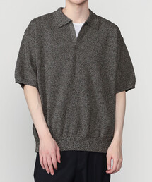 crepuscule | crepuscule | 鹿の子 スキッパーポロシャツ MEN(ポロシャツ)