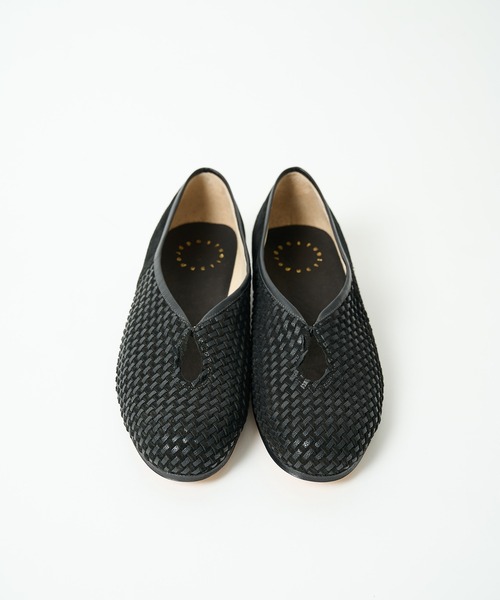 Post Production】Tear Pumps Mesh Goat Suede（パンプス）｜Post