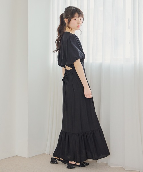 セール】復刻 バックシャンカシュクールワンピース 672597（ワンピース