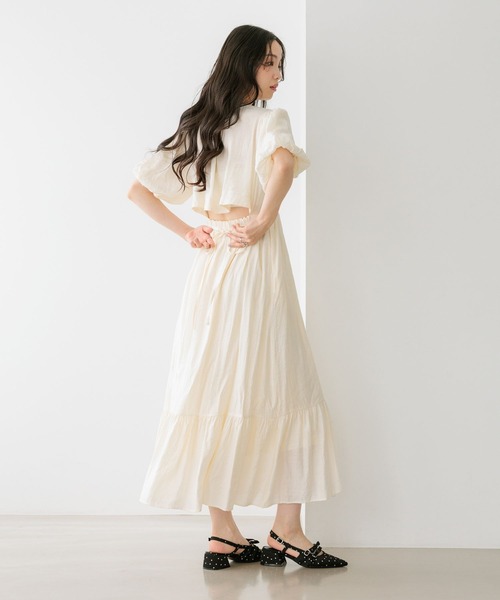 復刻 バックシャンカシュクールワンピース 672597（ワンピース
