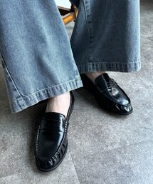 DouDou | ソフトギャザーローファー(その他シューズ)