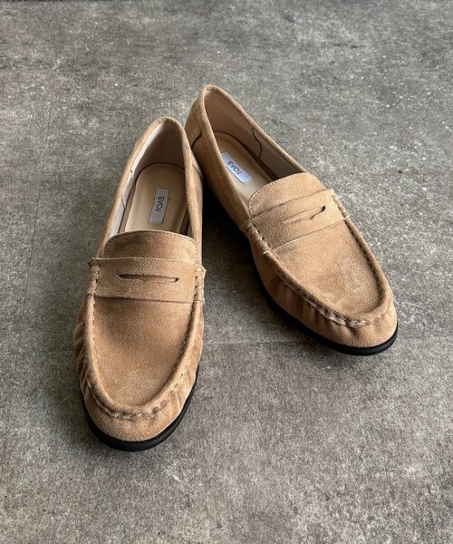 DouDou（ドゥドゥ）の「ソフトギャザーローファー（その他シューズ・レディース・ベージュ/ブラック・23.5cm/24.5cm/24cm）」の16枚目の写真