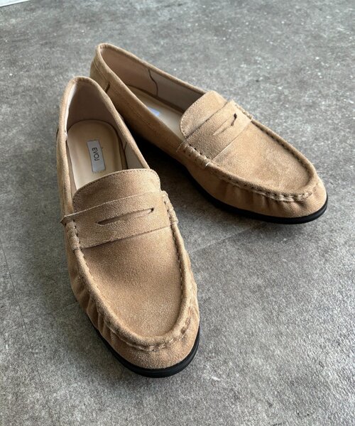 DouDou（ドゥドゥ）の「ソフトギャザーローファー（その他シューズ・レディース・ベージュ/ブラック・23.5cm/24.5cm/24cm）」の17枚目の写真