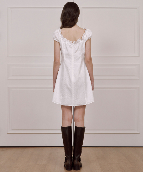 LOTSYOU(ロッツユー)の「lotsyou_Fiona Dress White(ワンピース・レディース・その他・SMALL/MEDIUM)」の4枚目の写真