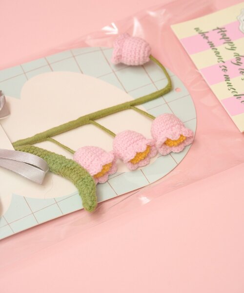 BIRTHDAY BAR(バースデイバー)の「BIRTHDAY BAR ニットフラワー(インテリア雑貨・レディース・レッド/ホワイト/ピンク・0)」の22枚目の写真