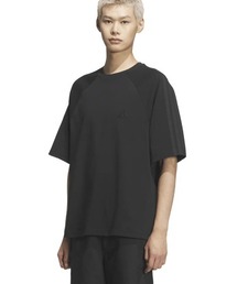 【別注】アディダス adidas オーバーサイズフィット デニムルック ツイル スリーストライプス 半袖Tシ 限定コラボ